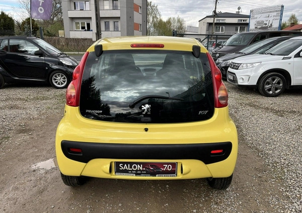 Peugeot 107 cena 10300 przebieg: 95000, rok produkcji 2009 z Reda małe 277